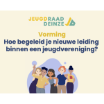 Jeugdraad Deinze organiseert vorming over nieuwe leiding betrekken.